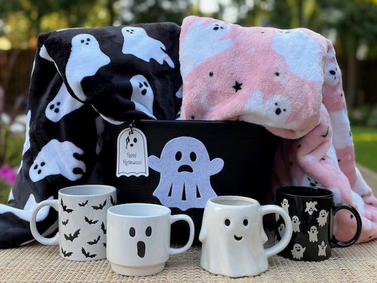 👻Halloween Boo Basket🎃(deliveries begin Oct. 26) INCLUDES 6 Spooky Cupcakes OR a charcuterie box!