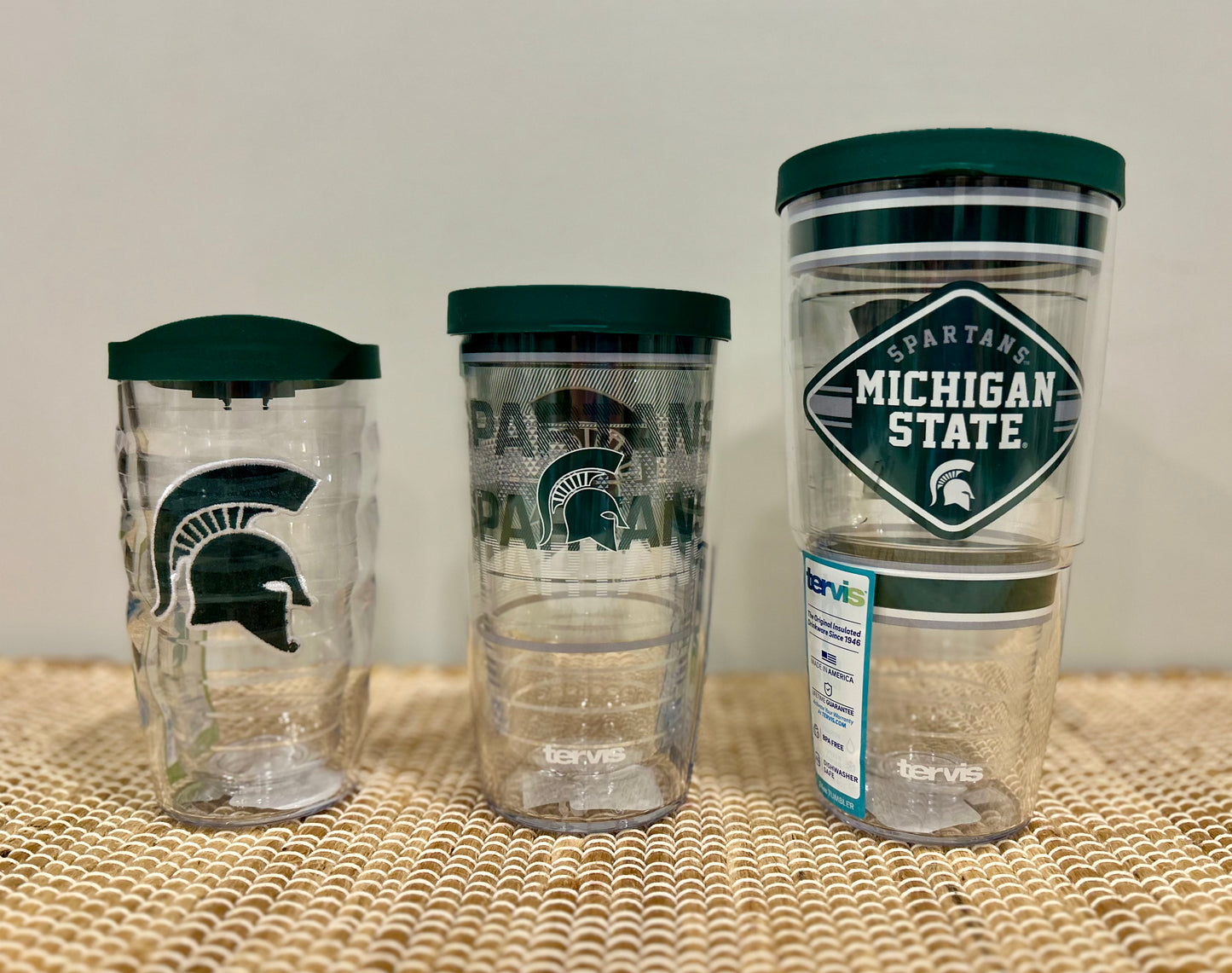 💚Add-On MSU Tumblers🤍🥤
