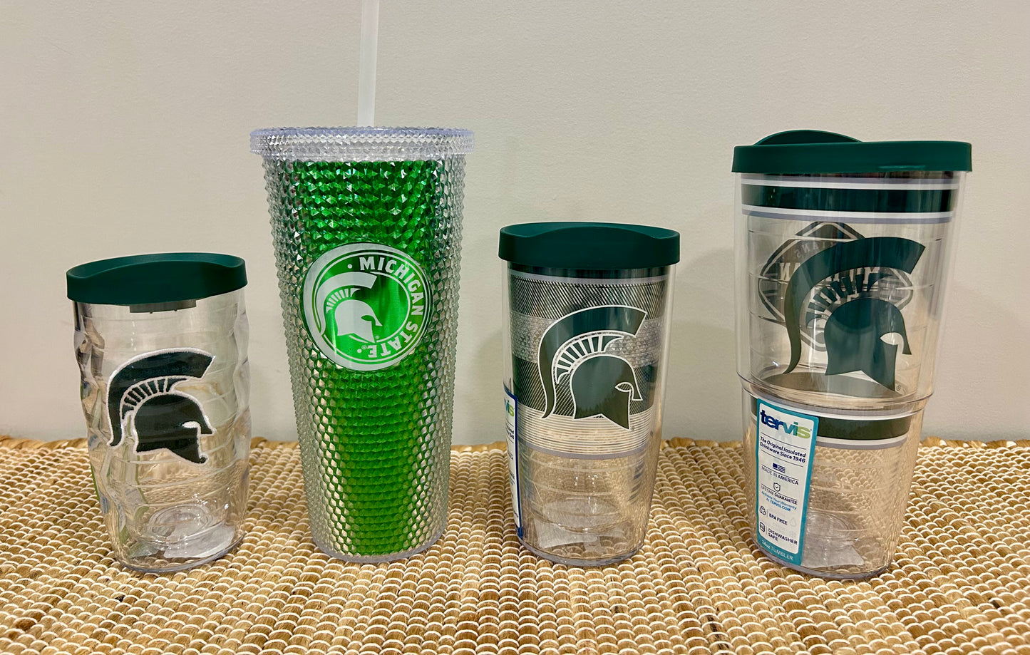 💚Add-On MSU Tumblers🤍🥤