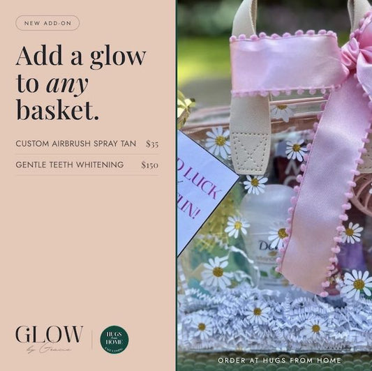 👙☀️ADD-ON a Glow by Gracie Custom Spray Tan + Teeth Whitening🤩 gift card