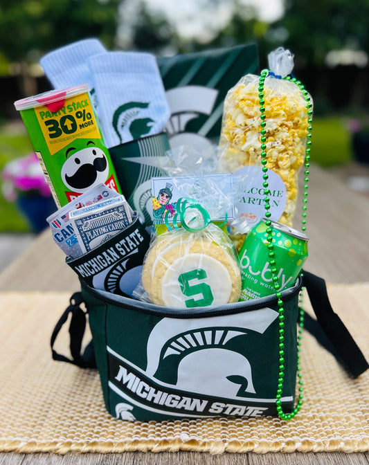💚Welcome Spartan Essentials Tote Bag OR Welcome Spartan Game Day Cooler🤍