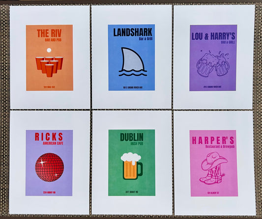 💚ADD-ON MSU / EL Bar Prints🤍