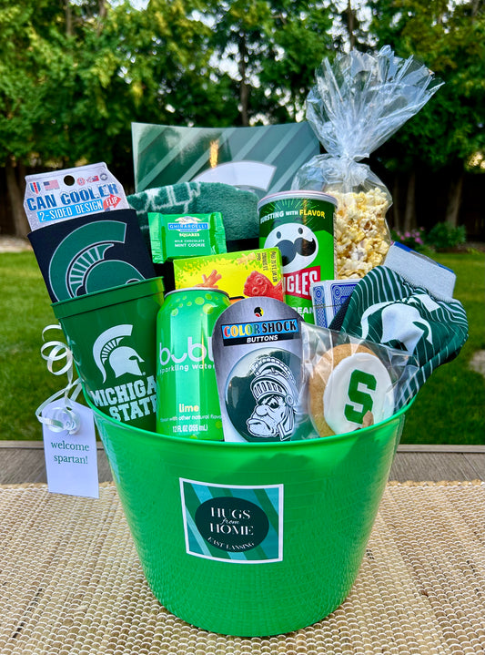 💚Welcome Spartan Tote Bag OR Bin🤍