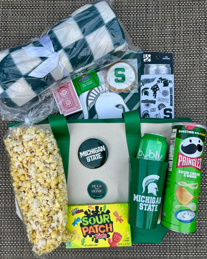 💚Welcome Spartan Tote Bag OR Bin🤍