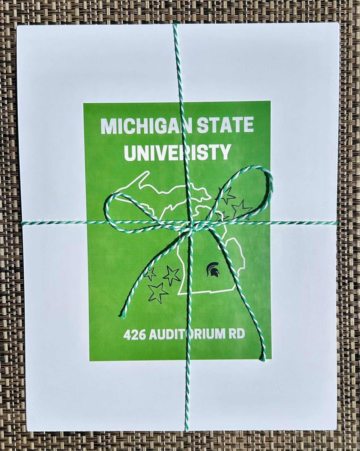 💚ADD-ON MSU / EL Bar Prints🤍